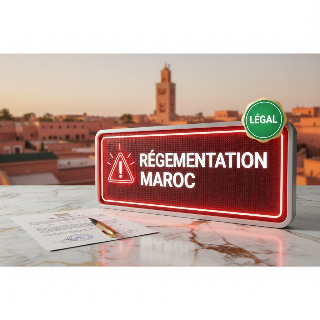 Réglementation Affichage Panneau Publicitaire Enseigne au Maroc : Guide Complet de la Loi