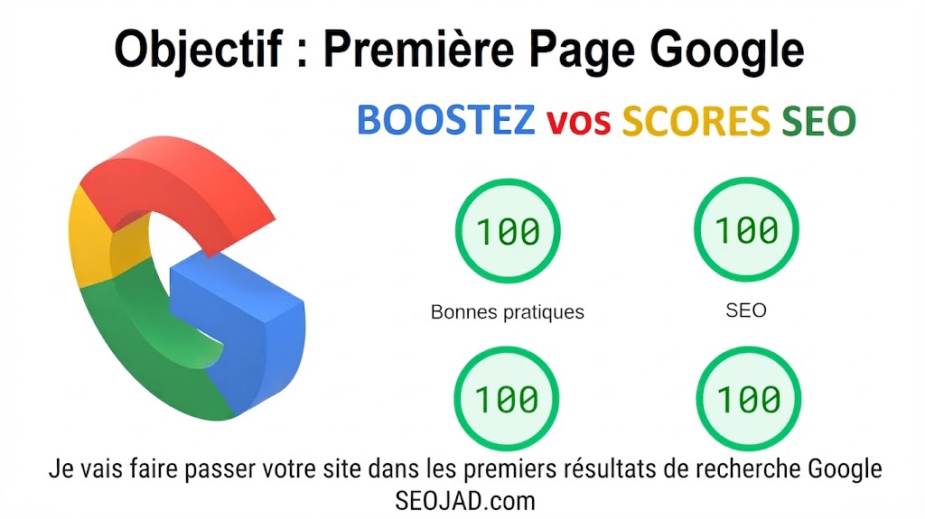Je vais faire passer votre site dans les premiers résultats de recherche Google