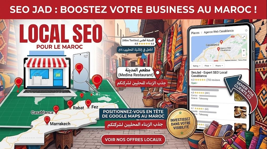 Référencement SEO Local et Google Business Profile au Maroc par SeoJad