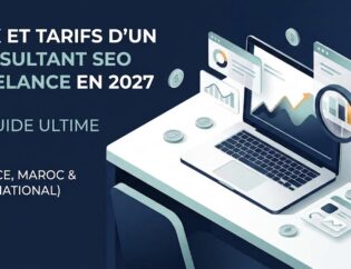 Illustration des tarifs et prix d'un consultant SEO freelance en 2027
