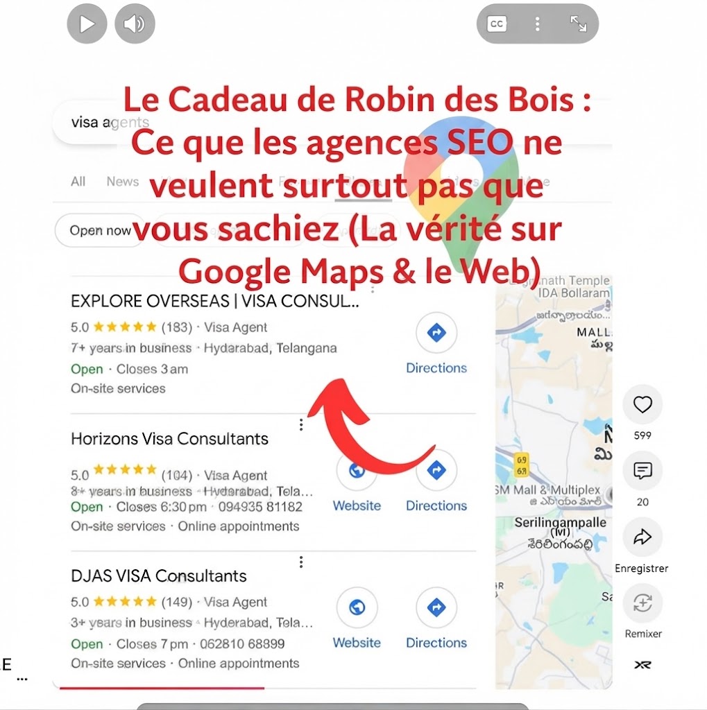 Plus besoin d'agence pour Google Maps ? Le vrai secret