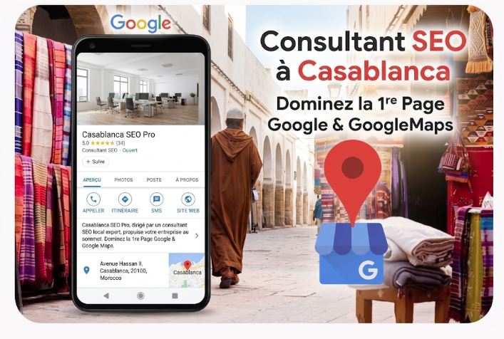Référencement SEO Local et Google Business Profile à Casablanca par SeoJad