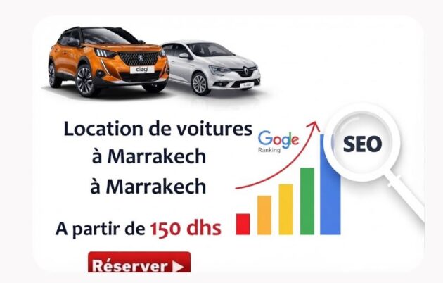 SEO Location de Voitures Marrakech : Plus de Directs